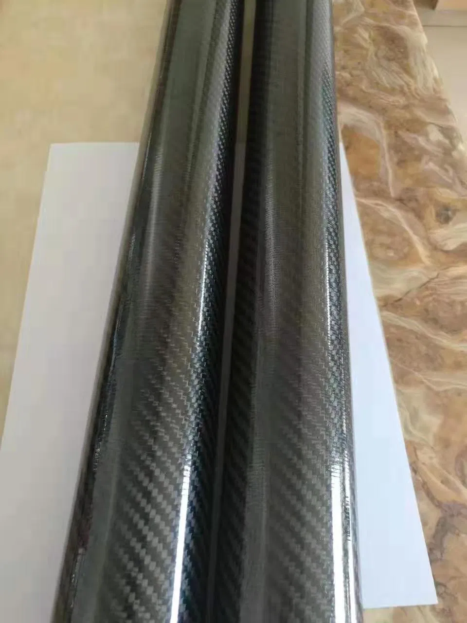 3k Glossy Carbon Fiber Tube for Paddleing