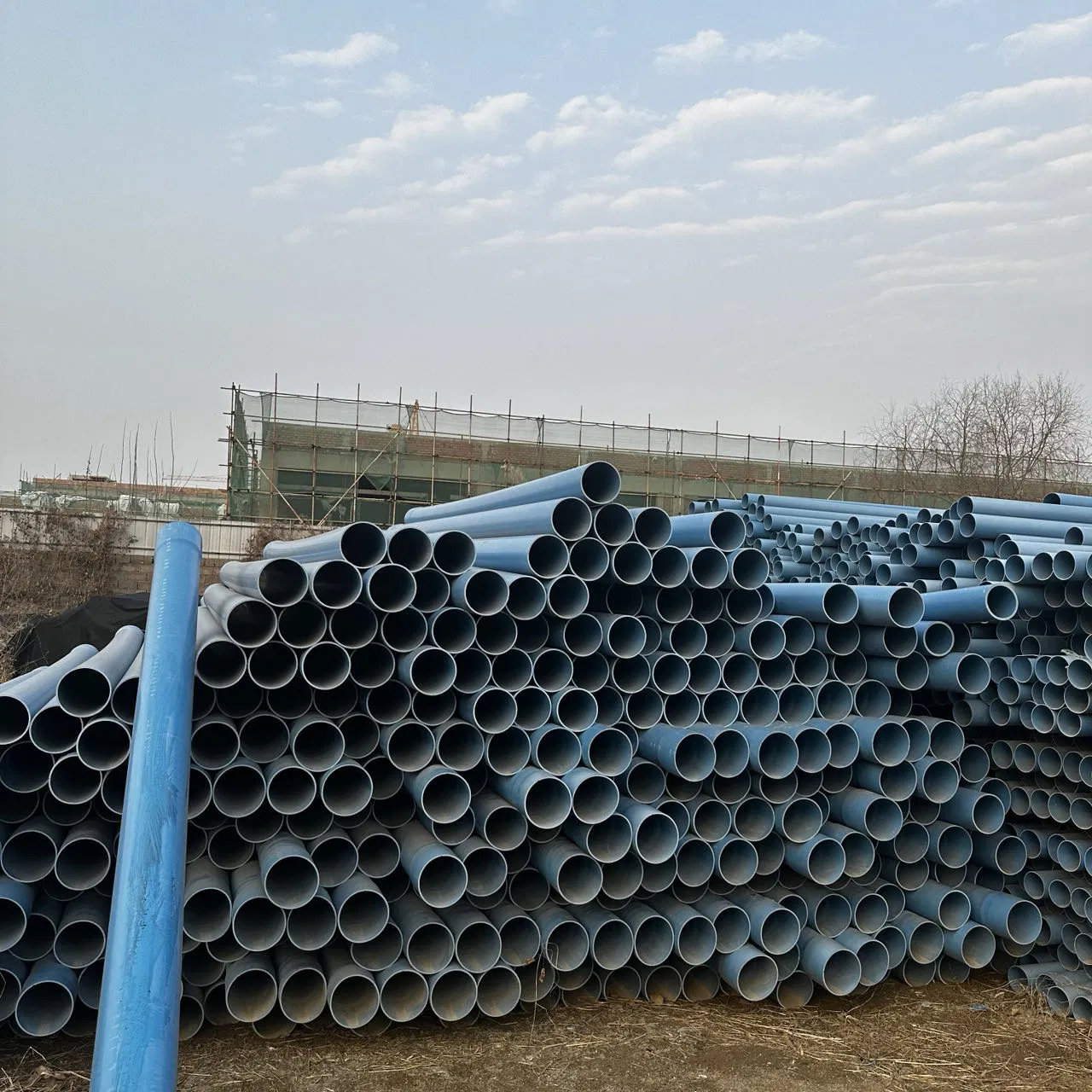 High Quality PVC-U Tee Coupling PVC Water Pipe PE Water Supply Pipe Corrugated Pipe for Water Supply