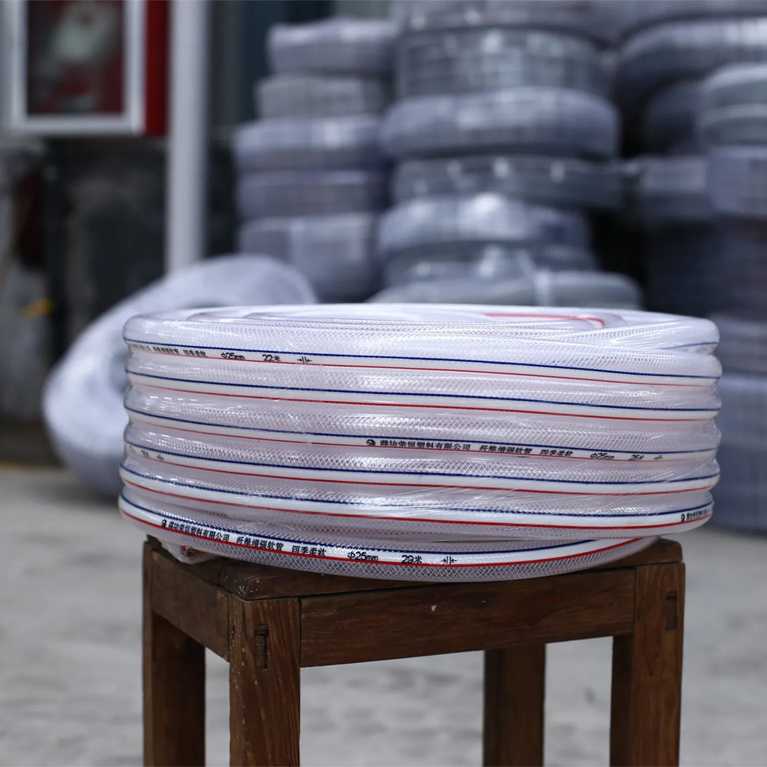 Flexible Transparent PVC Fiber Braided Reinforced Pipe Nylon Wear-Resistant Water Pipe