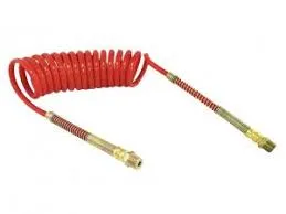 Yute Coiled Spring Pipe Meets Sea J844 in Red Blue Spiral