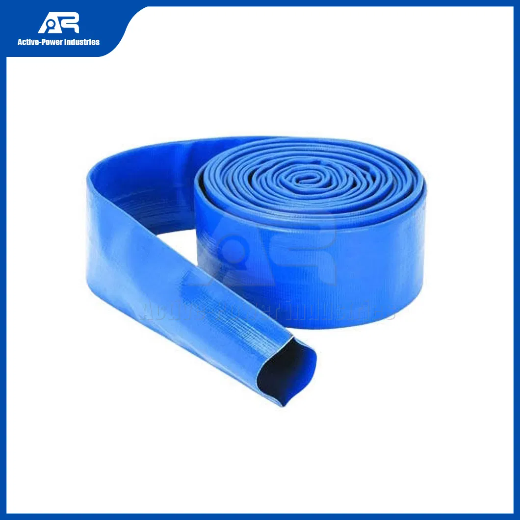 Active-Power Industries PVC Hose Distributor China PP PVC Lay Flat Hose Pipe with Aluminum Steel Cam