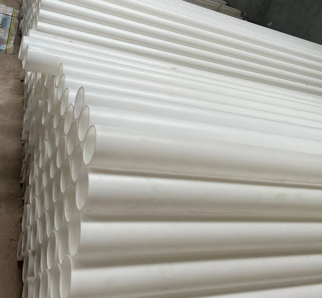 Plastic Pipe Color Customization PP PE-UHMW Round Plastic Pipe