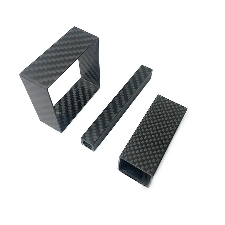 Light Weight Carbon Fiber Tube-Sports Equipment 1mm Thickness Customized Size