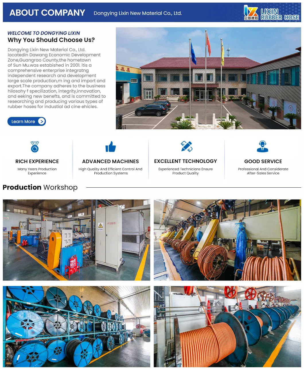 Smooth Inner Wall PVC Horizontal Fluid Pipe for Food Processing