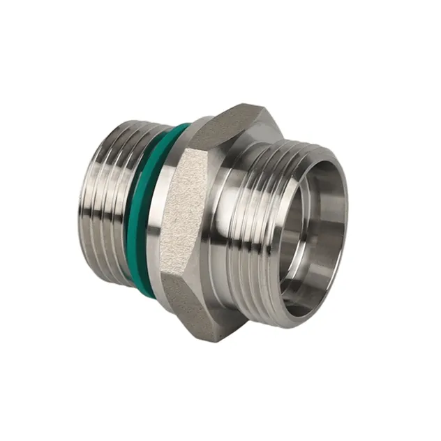 1CB (WD) Carbon Stainless Steel High Pressure Composite Pipe Connector Coupling Jic Hydraulic Hose Ferrule Fittings