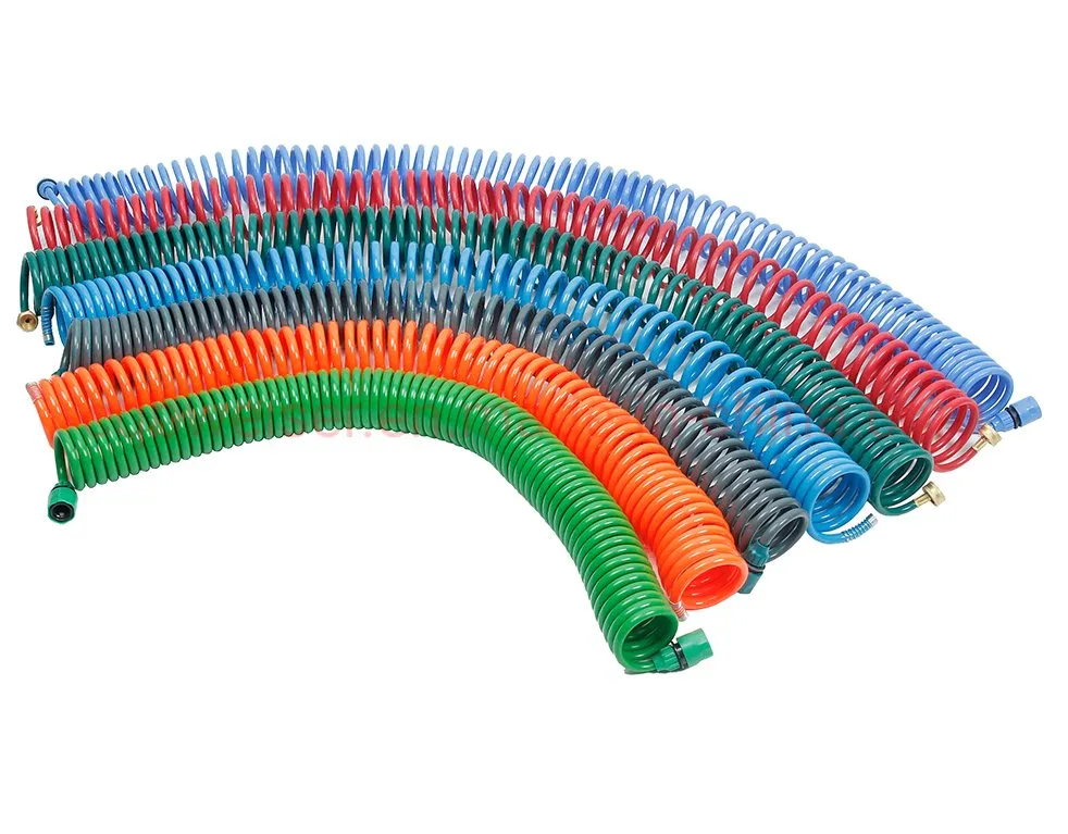 Brass Fittings Flexible Garden Water Irrigation EVA Recoil Hose Pipe