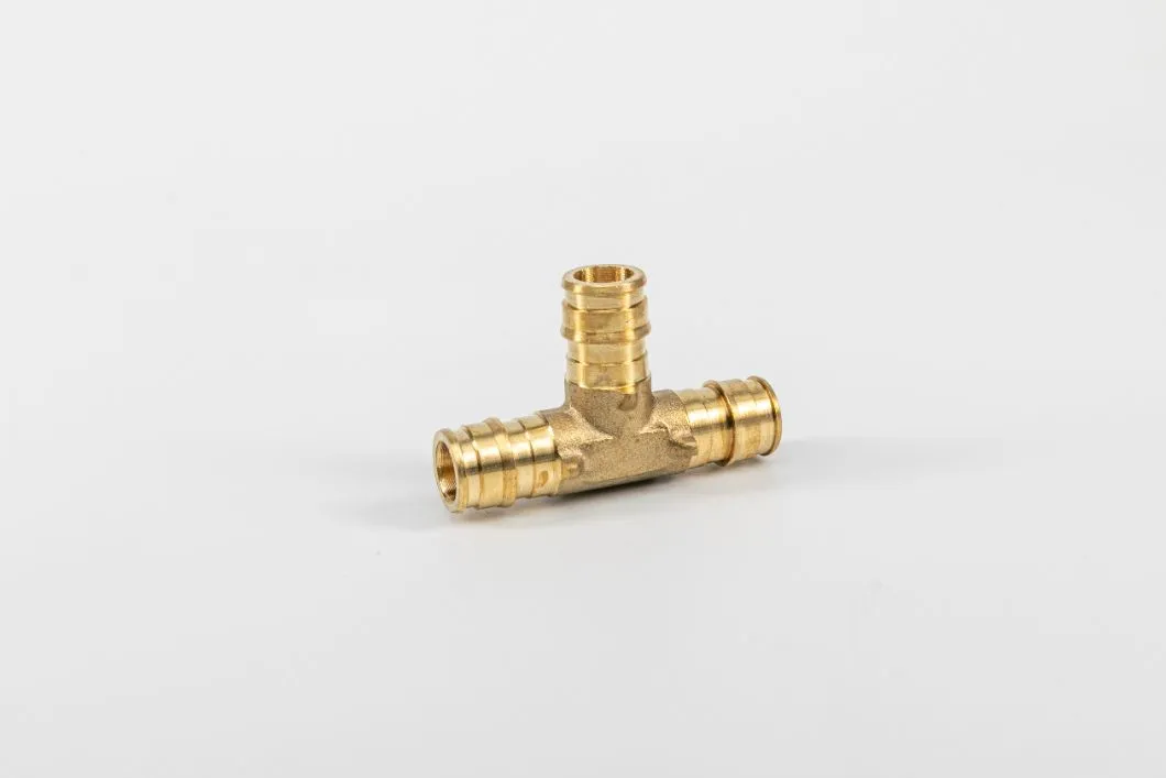 Lead-Free Brass Pex Fitting Tee Elobw Reducer Coupling Adapter Pipe Fitting Plastic Plumbing Material