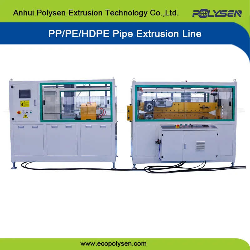 Custom High Quality Single Screw Extruder PE HDPE PPR Pipe Extrusion Production Line
