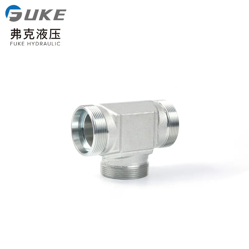 Tee Female National Pipe Thread with Captive Seal 1/2 Inch Quick Connectionn Fittings