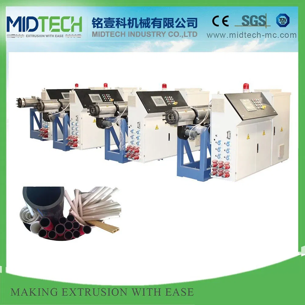 High-Performance Compact PVC Pipe Extrusion Machine for Electrical Applications