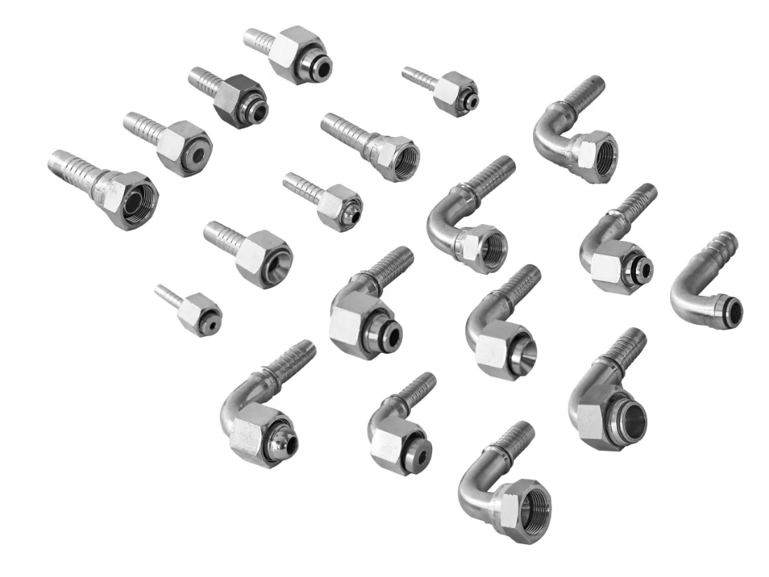 26711-24-20 Jic Female 74 Degree Cone Seat Hydraulic Hose Fittings Recyclable