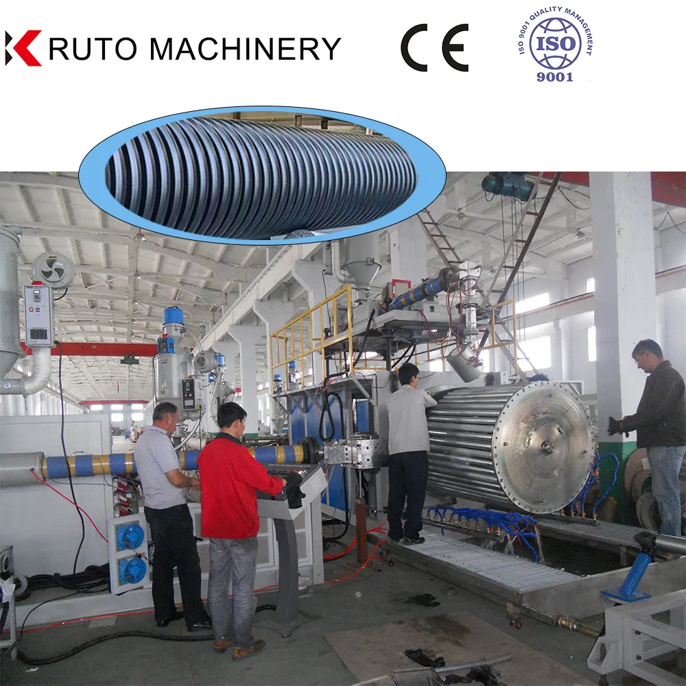 Corrugated Pipe Extrusion Line Plastic HDPE PVC PPR UPVC Pipe Plastic Machinery