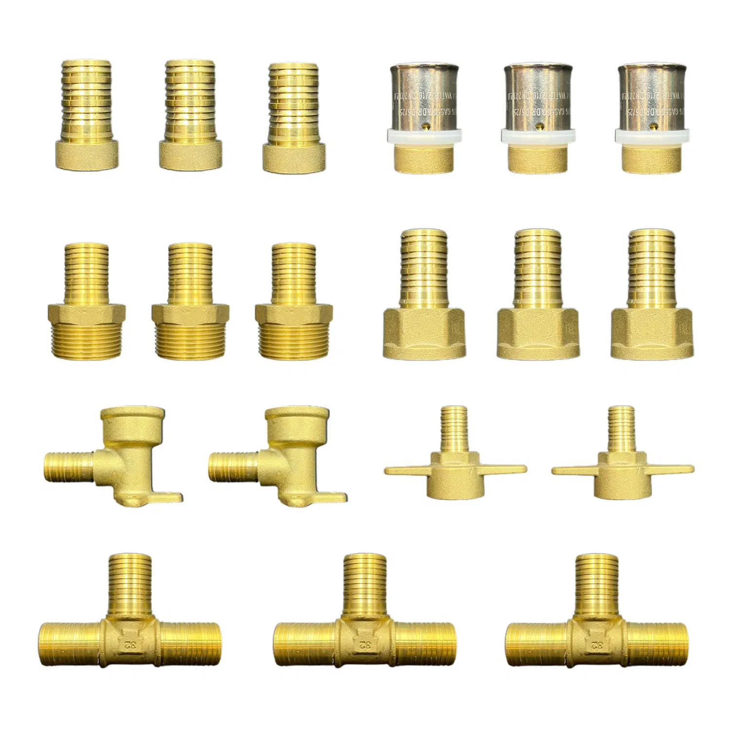Stainless Steel SS316 SS304/ Brass Pex Pipe Fittings Tee Elbow Coupling Adapter for Plumbing System Stainless Steel SS316 SS304/ Brass Pex Pipe Fittings Tee Elbow Coupling Adapter for Plumbing System