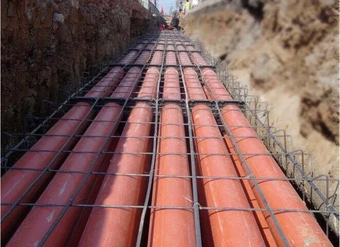 Mpp Electrical Conduit System Pipe for Underground Power Cabels