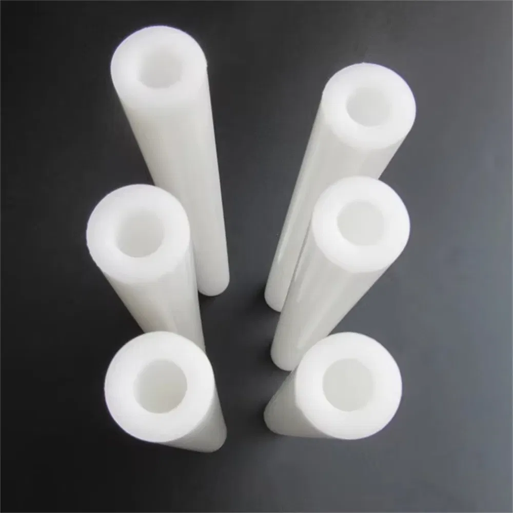 Custom CNC Plastic Nylon PTFE Tube Turing Milling Part Machining Parts POM Tubes UHMW PE Pipes