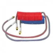 Yute Coiled Spring Pipe Meets Sea J844 in Red Blue Spiral