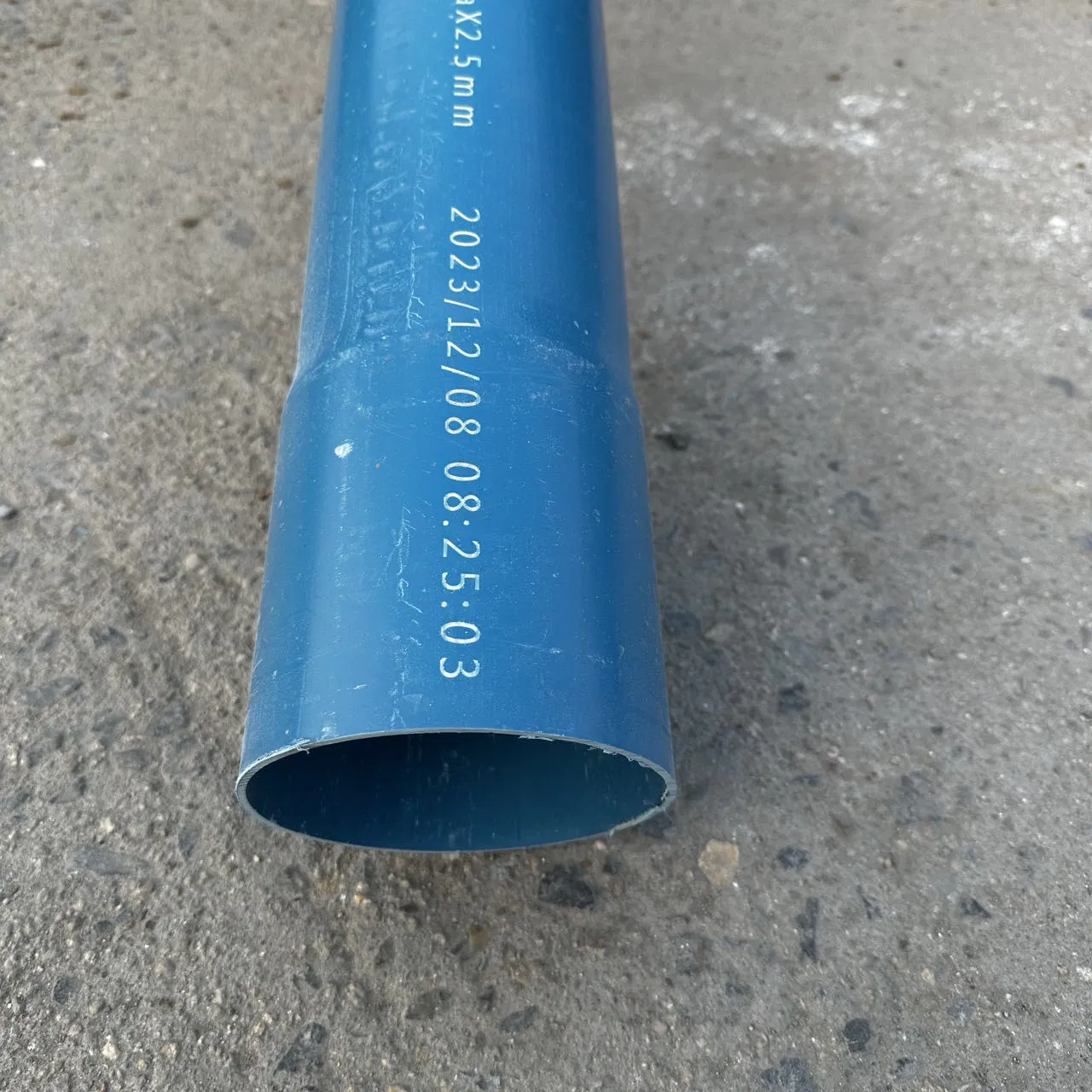 China OEM 4 Inch Pipe 110mm 114.3 mm PVC Pipe Plastic Water Well Borehole Drilling Tube