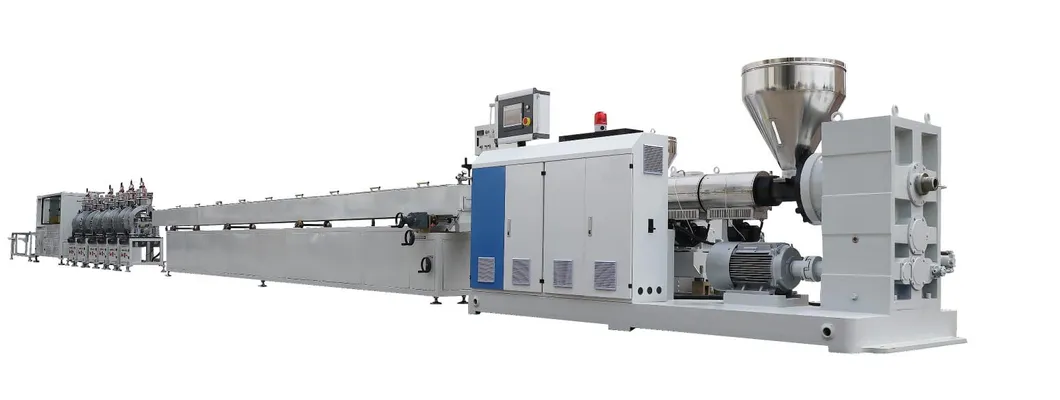 Versatile Pipe Production Extrusion Line for PVC, PP, PE, PPR, and PU
