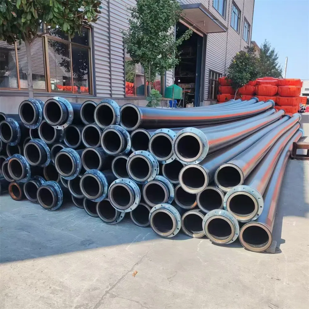 SDR17 Dredging HDPE Pipe for Dredging Float