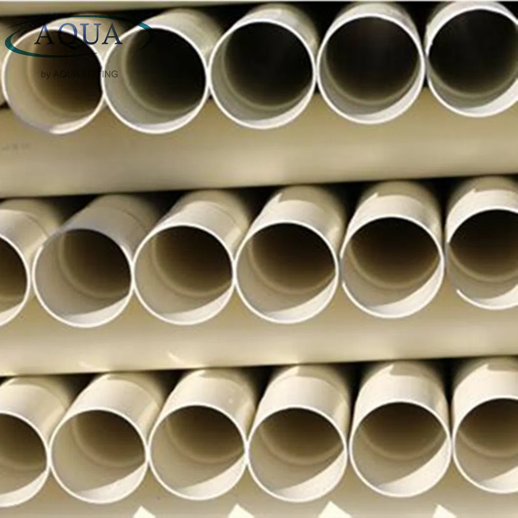 1 Inch 6 Inch 8 Inch 32 Inch Underground Plastic UPVC MPVC PVC Pipe