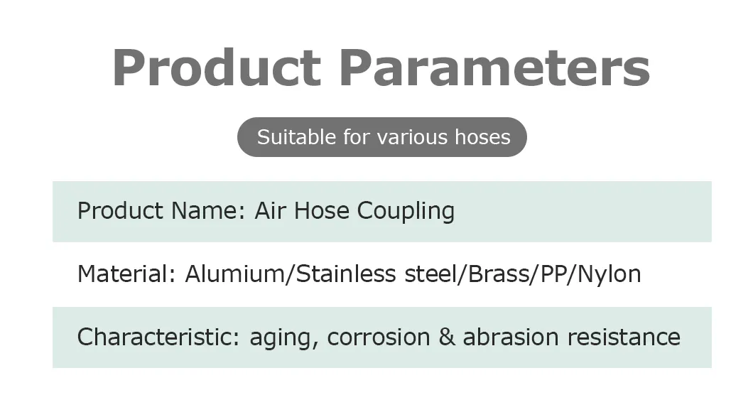 High Pressure Quick Connect/Quick Disconnect Brass Air Line Quick Coupler Fittings