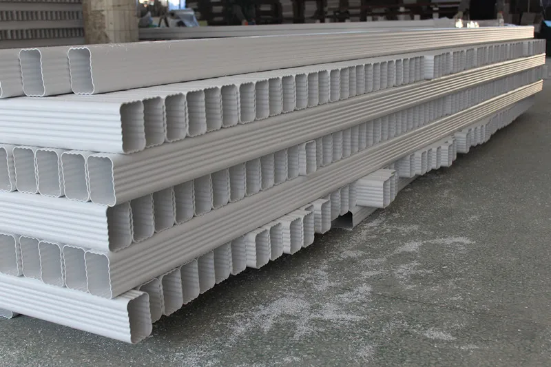 5.2 Inch Rainwater Harvesting System PVC Gutter System Leader Pipe