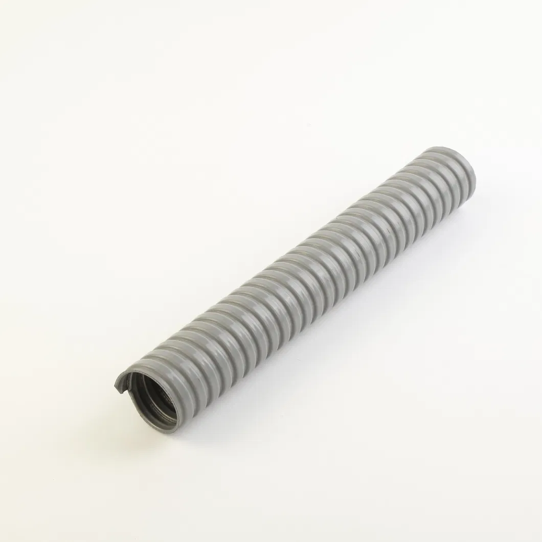 PVC Coated Galvanized Steel Electrical Cable Liquid Tight Metallic Flexible Metal Pipe