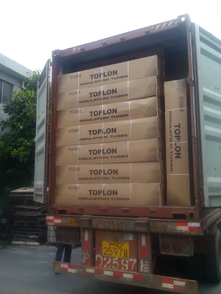 Toplon PVC Rubber Foam Insulation Tube Insulation Pipe