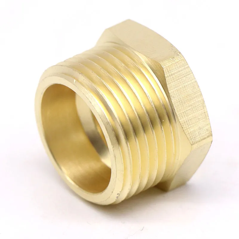 Brass Hose Fitting Hex Reducer M/F 1/8" 1/4" 3/8" 1/2" 3/4" Bsp Male Female