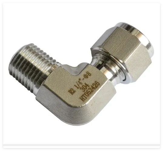 Swagelok Type Compression Tube Sleeve Stainless Ferrule Fitting Tee Tube Couplings Connectors Wholesale, Jic Male Hydraulic Ss High-Pressure Hose Fittings