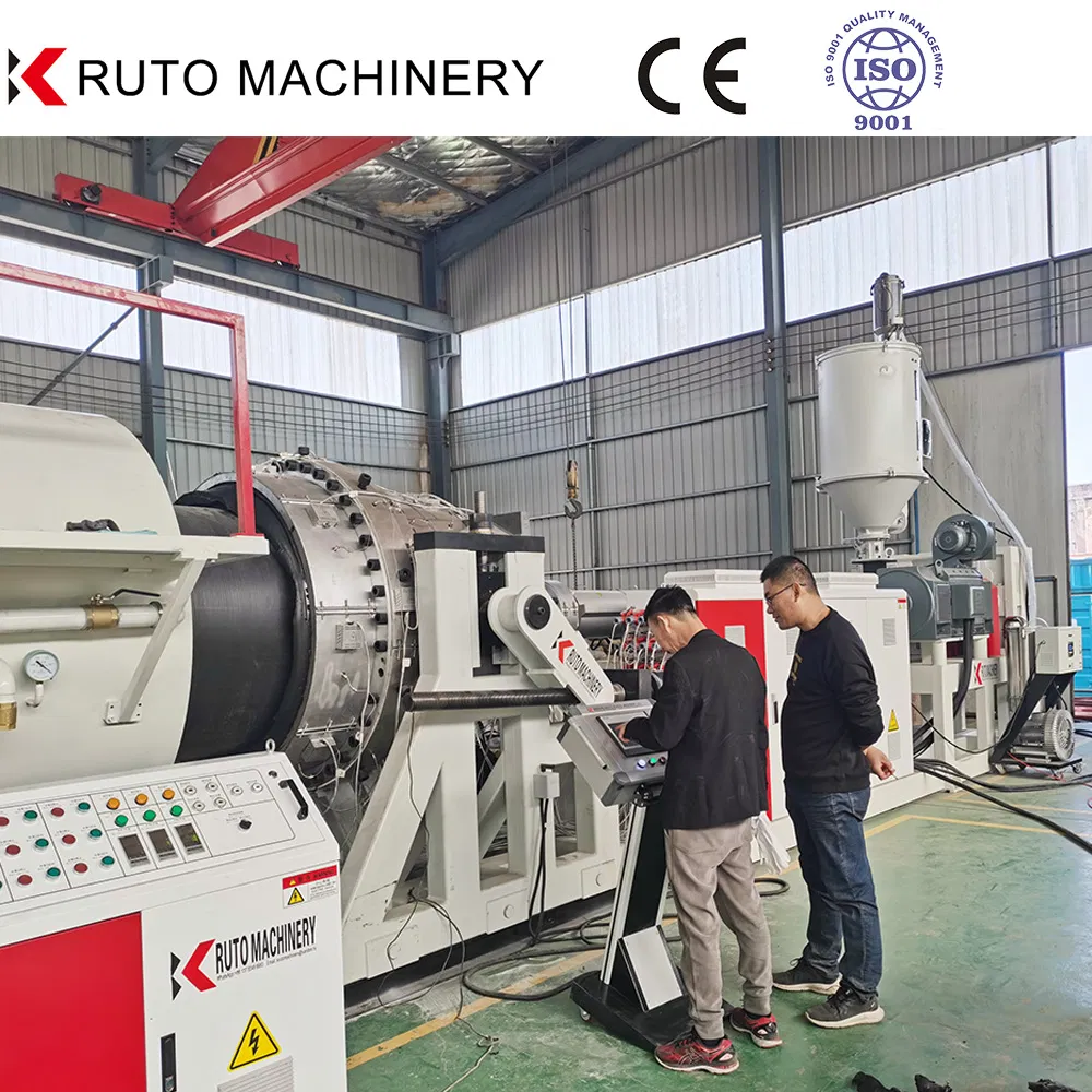 Customized Dimension Plastic PE HDPE PPR Pipe Manufacturing Making Machine Extrusion Line