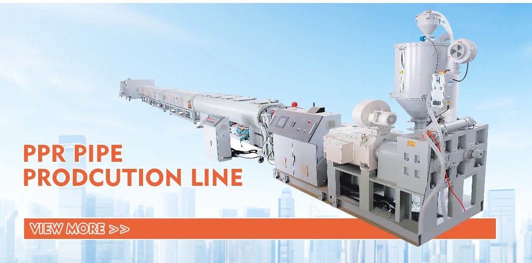 Single/Double Wall Corrugated Pipe Extruder Machine HDPE PE PVC UPVC PPR Pipe Extrusion Line