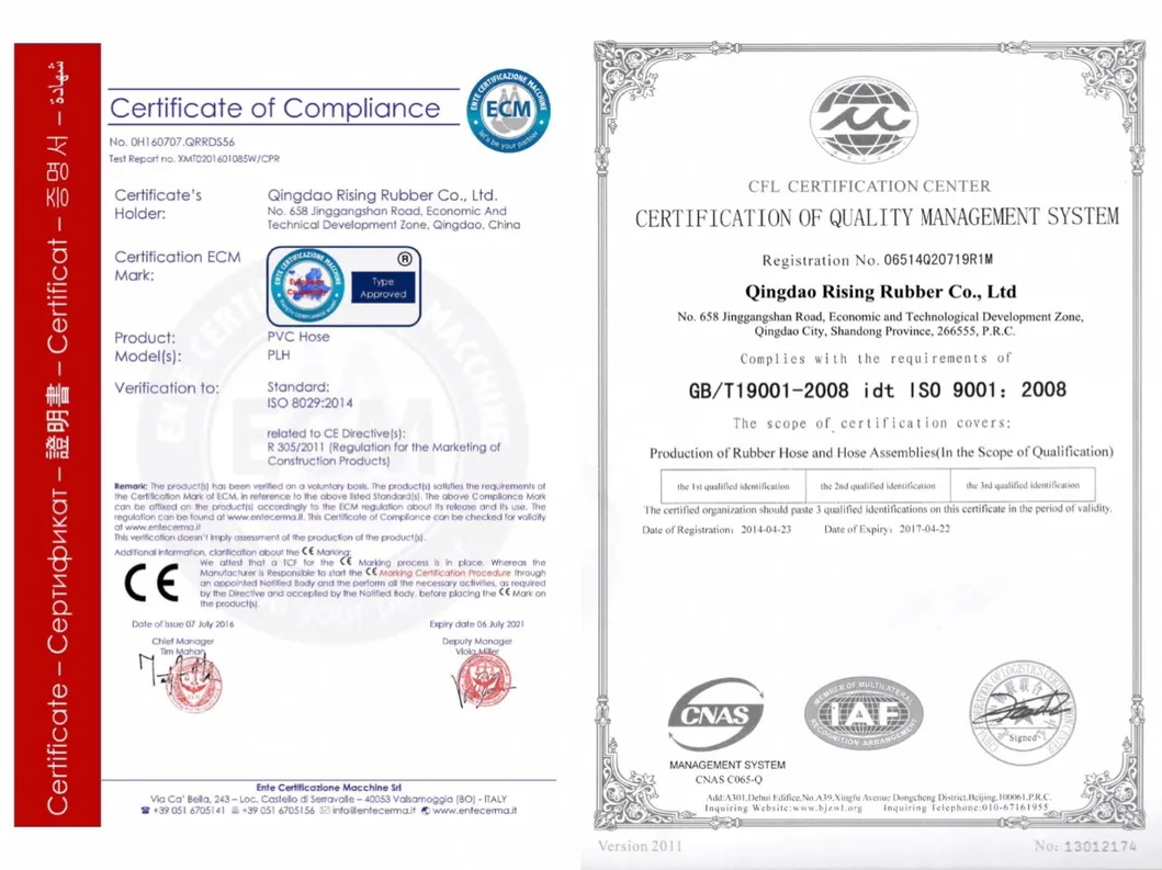 Customized PVC Clear Steel Wire Hose Spring Pipe