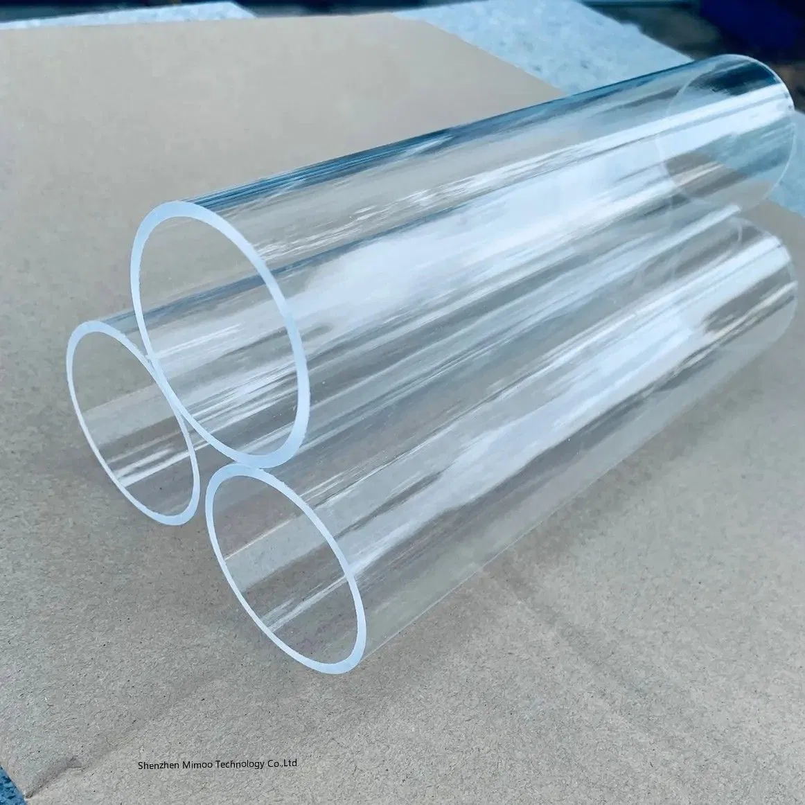 Premium Transparent Acrylic Pipe for Colorful PVC Designs