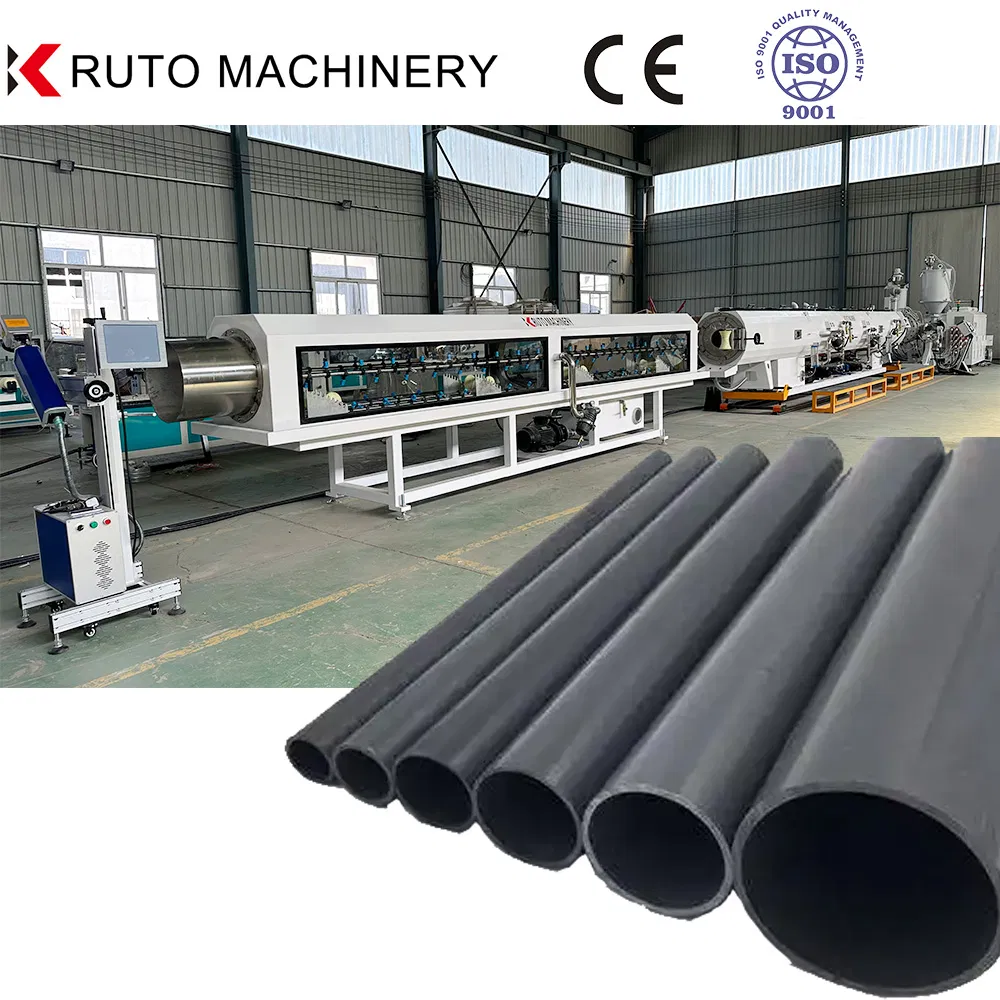 Plastic Pipe Machinery HDPE PE PPR PVC UPVC Pipe Extrusion Line