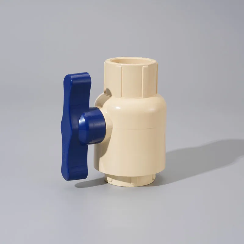 CPVC Pipe Fittings Plastic Ball Valve for Hot and Cold Water Plumbing System