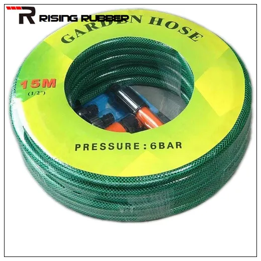 Garden Watering Irrigation Hose PVC Water Tubing Micro Drips Pipe 1/4'' Diameter