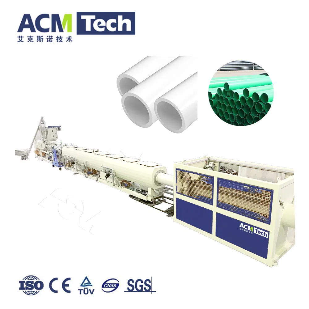 CE Certification PP PE PVC PPR Customized Pipe Extruder Line Custom Shape Pipe Extrusion Machine Dou
