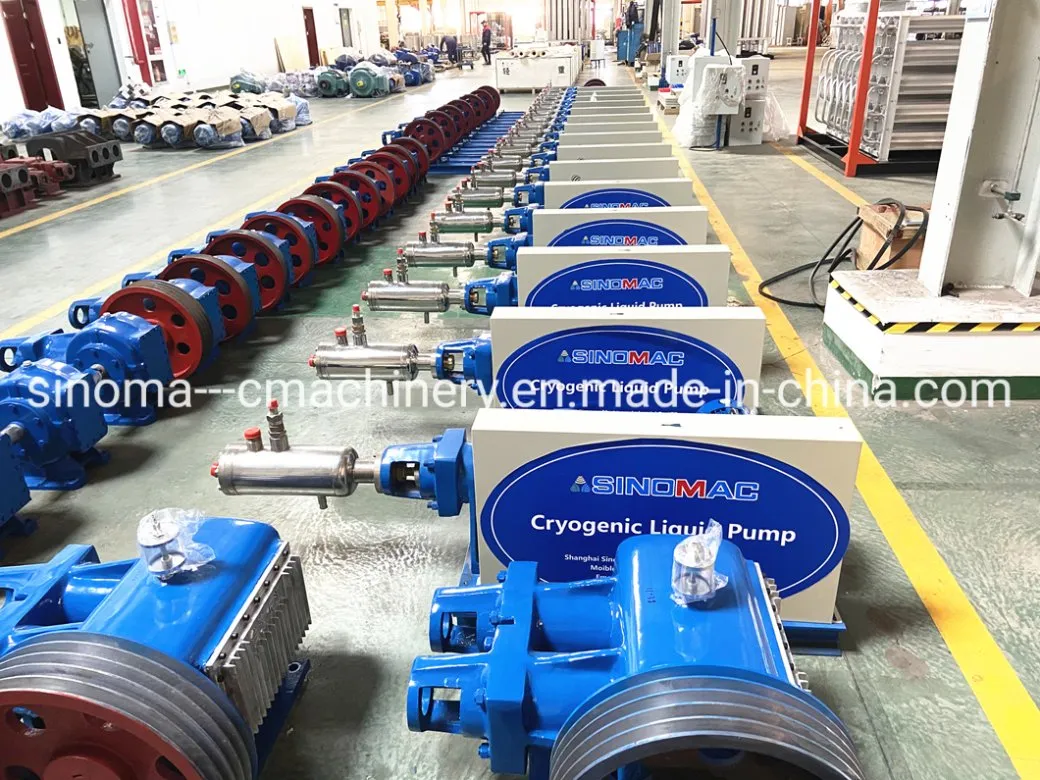 Oil Well Coiled Tubing Support Liquid Nitrogen Transfer Pump Vaporizer Equipment