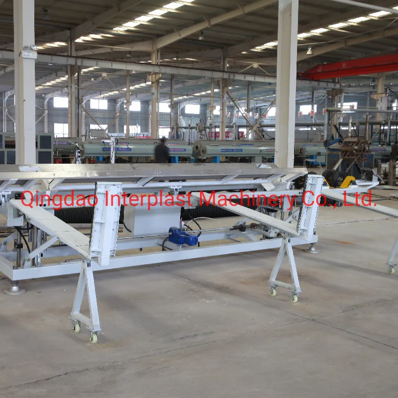 High Efficient HDPE/PP/PVC Continous Water Cooling Double Wall Corrugated Pipe Extruder/Dwc Storm Water Pipe Extruder Machine