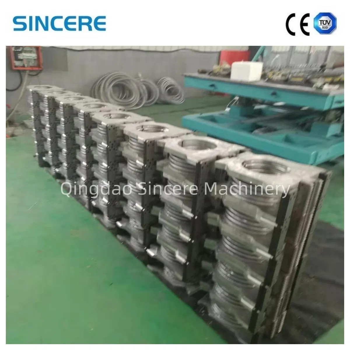 PP PE Corrugated Hose Extrusion Machine Corrugated Double Wall Pipe Production Line