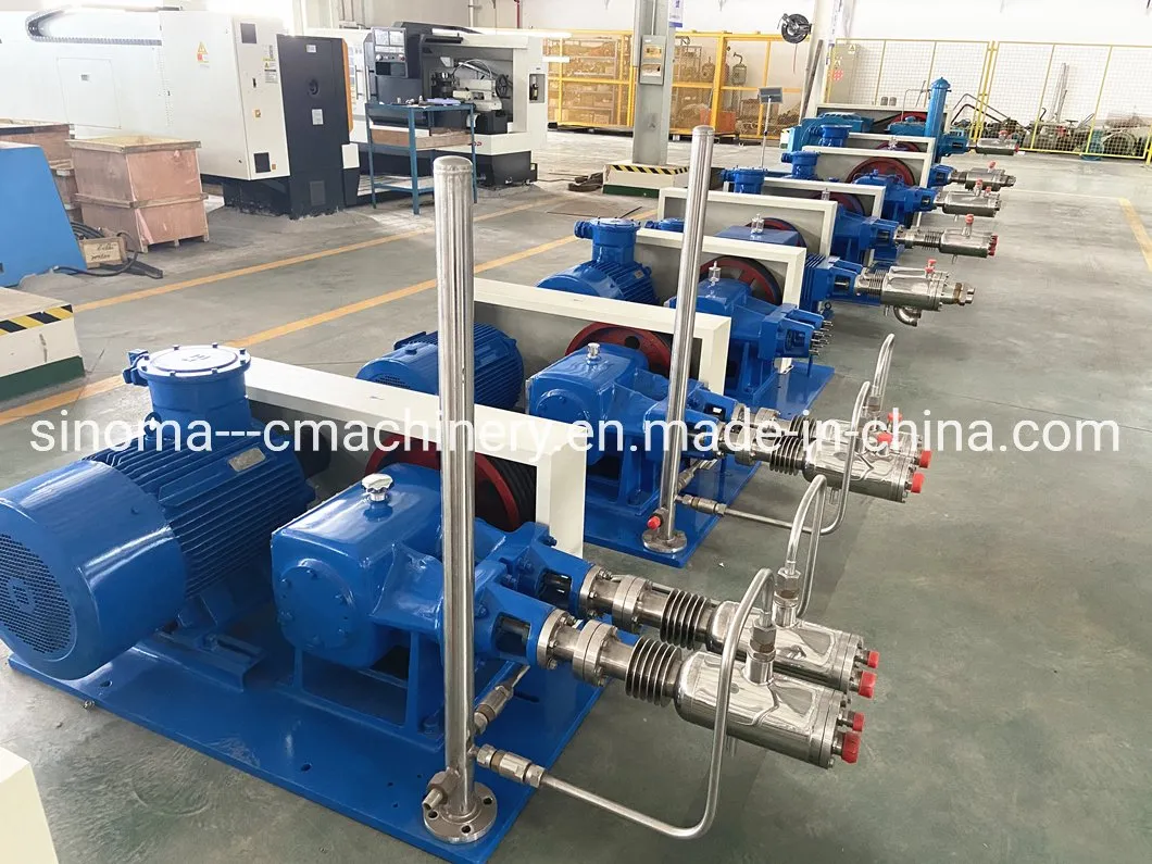 Oil Well Coiled Tubing Support Liquid Nitrogen Transfer Pump Vaporizer Equipment