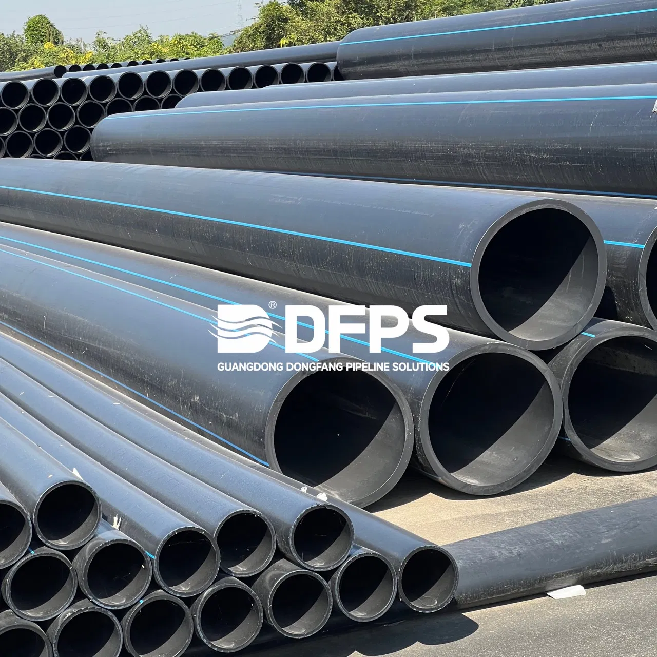 HDPE Drainage Pipe for Airport Runway and Apron Drainage Dongfang Pipeline Industry