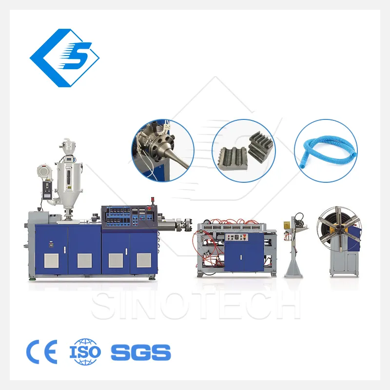 Company Price Manufacturing Competitive Double Walled Corrugated Water Drainage Pipe Production Line