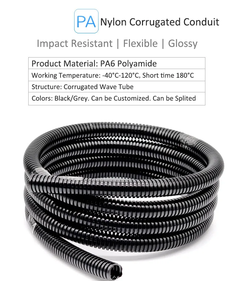 PP-V0 Flexible Corrugated Conduit Fpp-Ad42.5