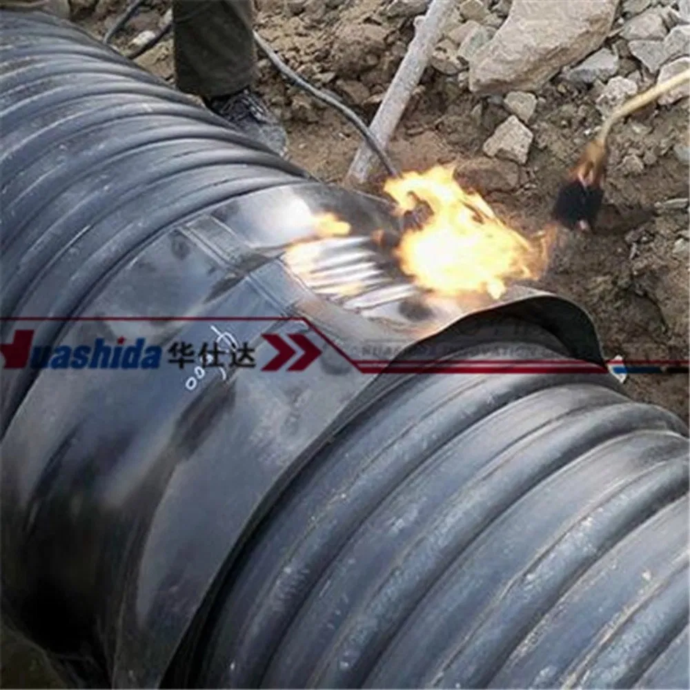 Anti-Corrosion Heat Shrinkable Tubing for HDPE Corrugated Pipeline Joints