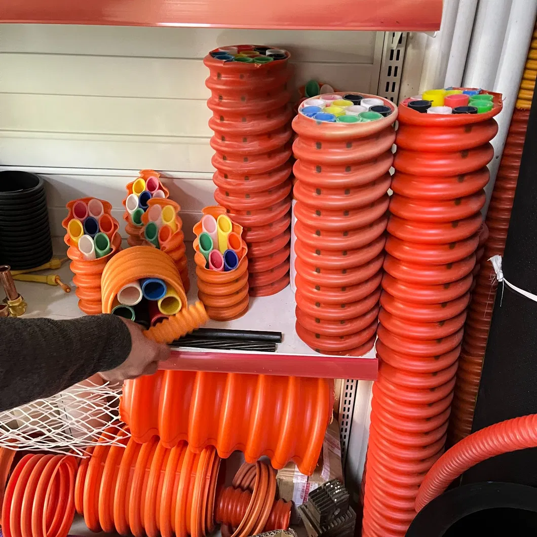 PE Spiral Pipe Production Line for The Construction of Urban Power Communication Lines