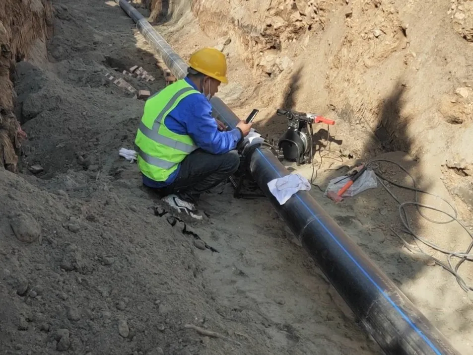 PE100 HDPE 400mm 500mm 630mm SDR11 DN16 Water Supply Pipe Tubes