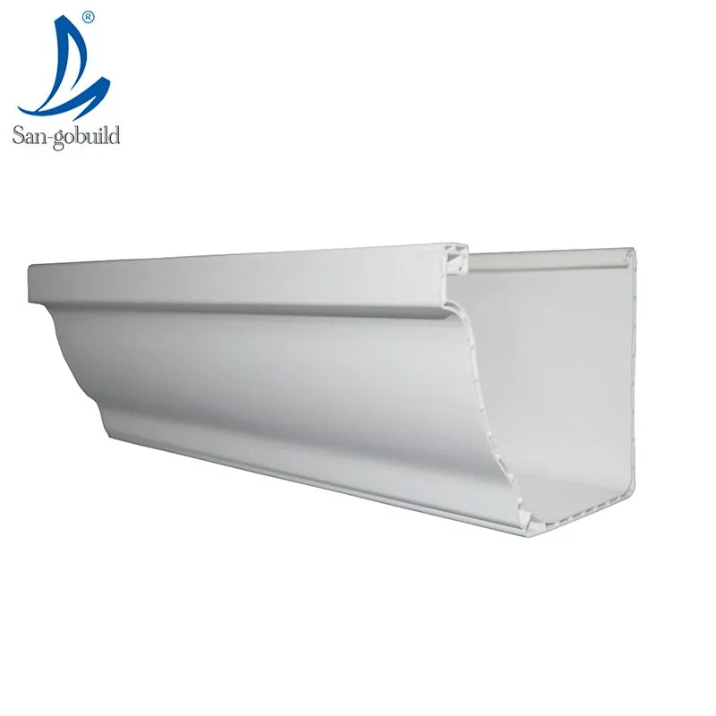 Sangobuild Building Material Wash Basin China Factory Drain Pipe Rain Gutter Great Plastic Gutter Sy