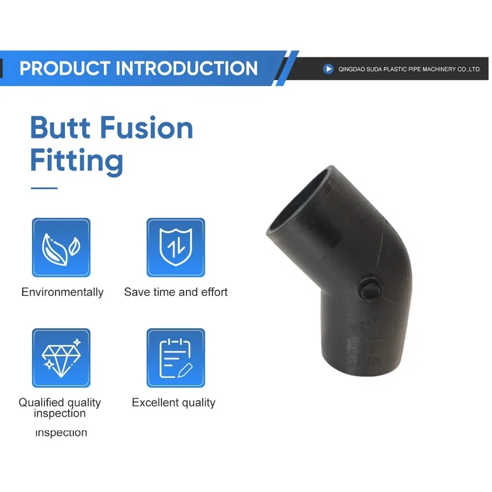 Donsen PE Fittings PE 22.5 Elbow 45 Elbow 90 Elbow Fittings Same Floor Drainage Fittings/Siphon Rain